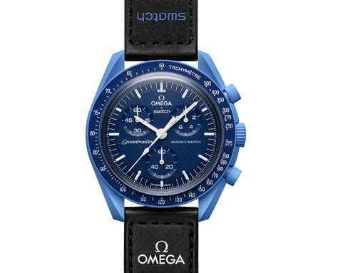 swatch omega blue moon watch